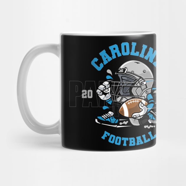 Carolina Football by Nagorniak